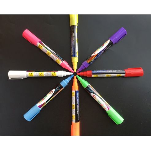 Cretaceous marker on water based Showidea 4mm - Set of 8 colors buy in online store