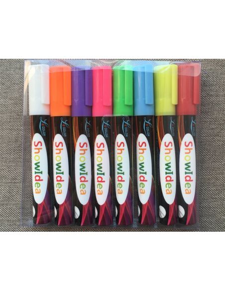 Cretaceous marker on water based Showidea 4mm - Set of 8 colors buy in online store