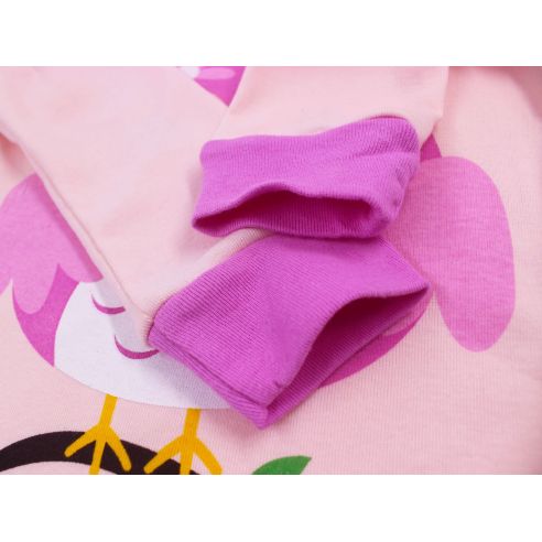Children's Pajamas HK Fabeao Baby Aircraft - Owl Pink from 3 to 8 years buy in online store
