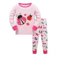 Children's pajamas HK FABEAO BABY AIRCRAFT - Pink beetle from 3 to 8 years buy in online store