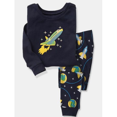 Children's pajamas HK FABEAO BABY AIRCRAFT - starship (embroidery) from 2 to 3 years buy in online store