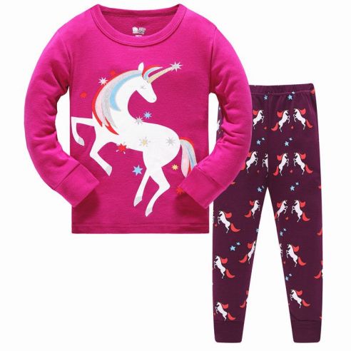 Children's pajamas HK Fabeao Baby Aircraft - Unicorn Silver from 3 to 8 years buy in online store