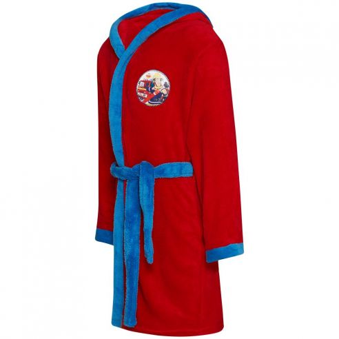 Children's robe from fluffy microfiber Disney Fireman SAM - 110/116 buy in online store