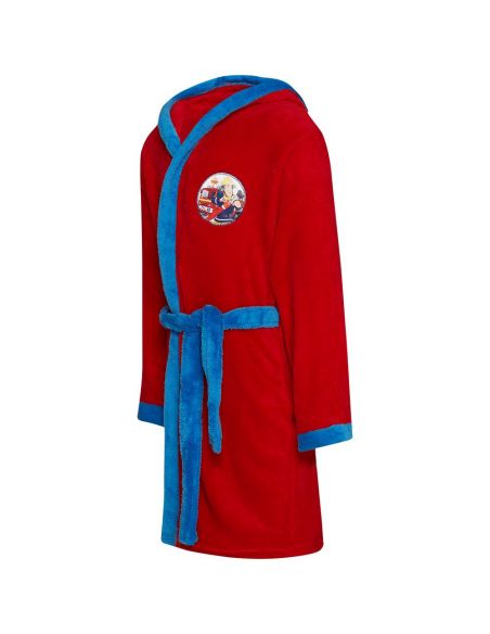 Children's robe from fluffy microfiber Disney Fireman SAM - 110/116 buy in online store