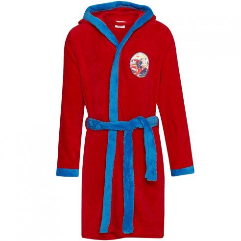 Children's robe from fluffy microfiber Disney Fireman SAM - 110/116 buy in online store