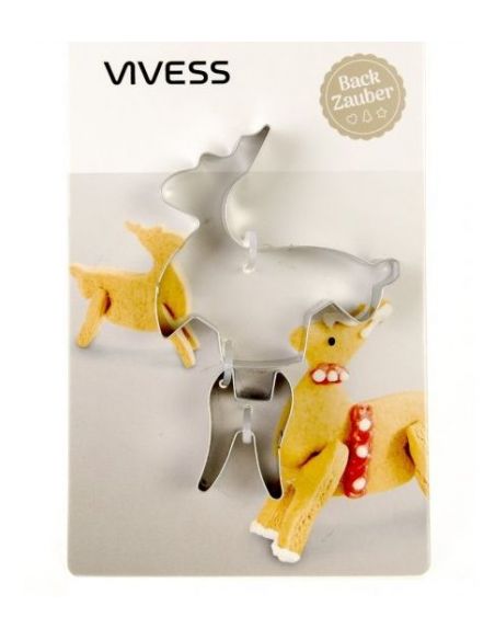 Cutting for Vivess Dough - 3D Deer buy in online store Cutting for Vivess Dough - 3D Deer buy in online store