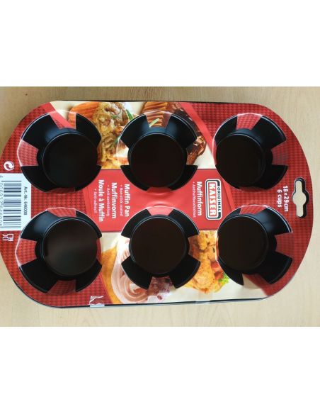 Form for baking cupcakes, Muffins, Kaiser Capps for 6 servings buy in online store Form for baking cupcakes, Muffins, Kaiser Capps for 6 servings buy in online store
