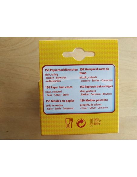 Paper shapes for baking cupcakes, Muffins, 150 pcs, Kaiser buy in online store