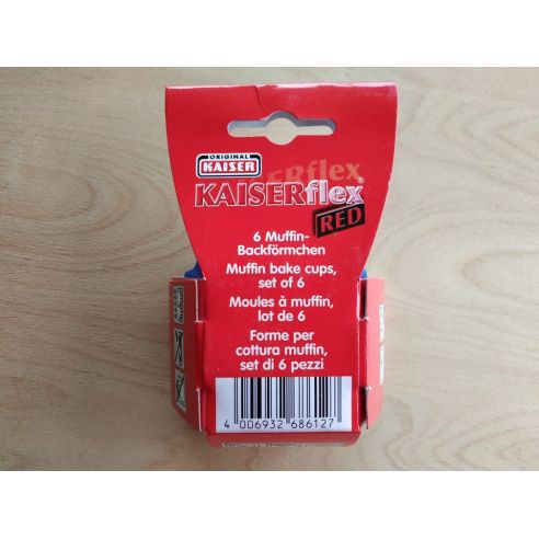 SILIKONOVI Vipіkannya Keksiv, Mafinіv, 6 pcs, Kaiser buy in online store