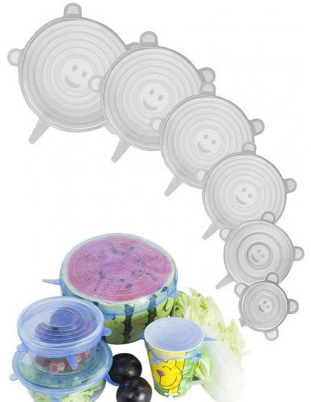 Silicone covers universal 6 pcs buy in online store Silicone covers universal 6 pcs buy in online store