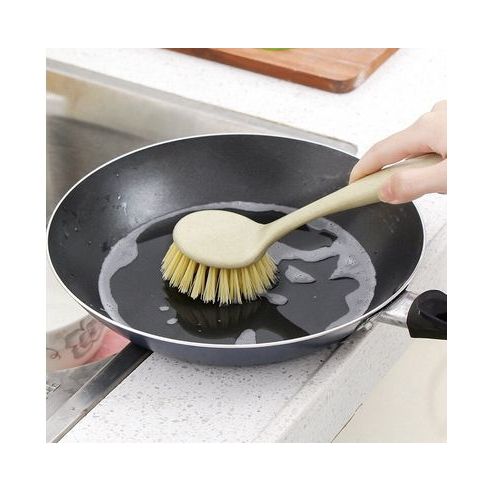 Brush for washing dishes and cleaning with a long handle buy in online store