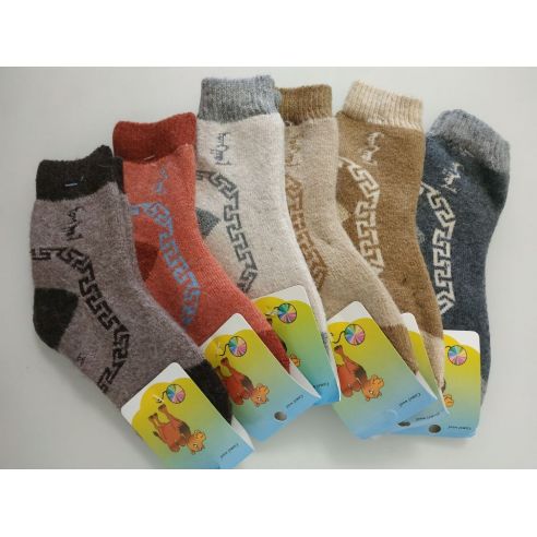 Socks from camel wool terry M (14-17cm) buy in online store