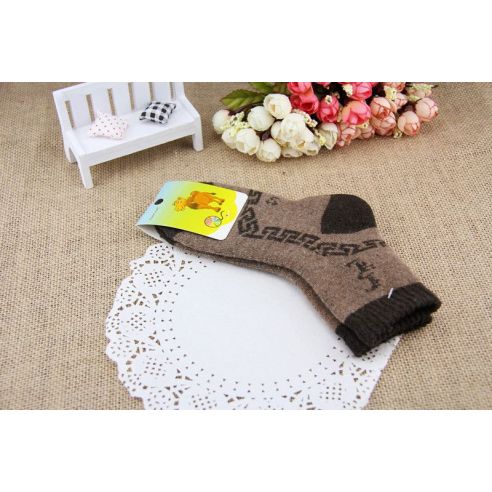 Socks from camel wool terry L (18-22cm) buy in online store