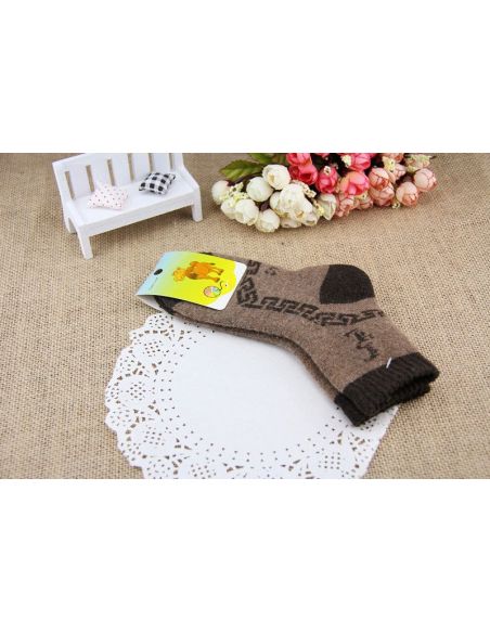 Socks from camel wool terry L (18-22cm) buy in online store