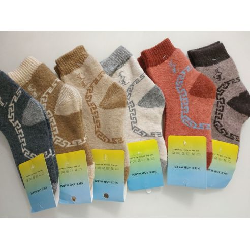 Socks from camel wool terry L (18-22cm) buy in online store