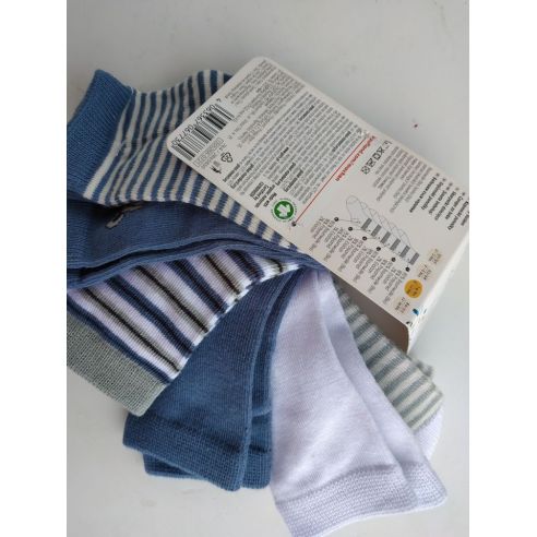 Socks Kuniboo blue 6pcs size 62/68 buy in online store