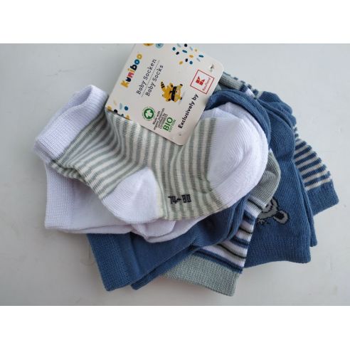 Kuniboo Blue Socks 6pcs Size 86/92 buy in online store