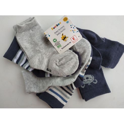 Kuniboo socks blue 6pcs size 62/68 buy in online store