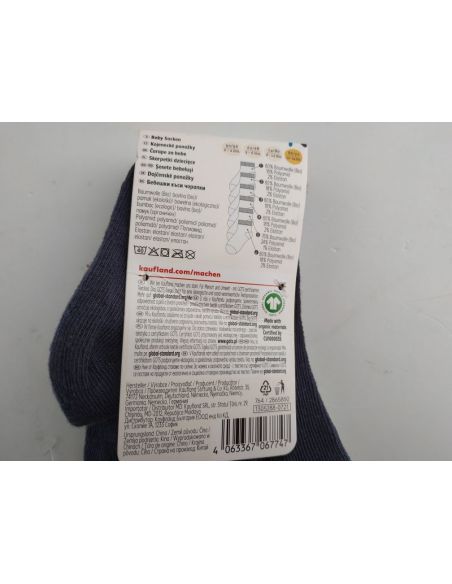 Kuniboo socks blue 6pcs size 86/92 buy in online store