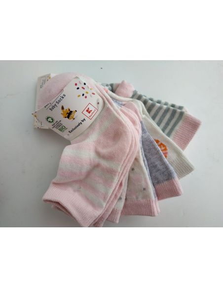 Socks Kuniboo Pink 6pcs Size 86/92 buy in online store