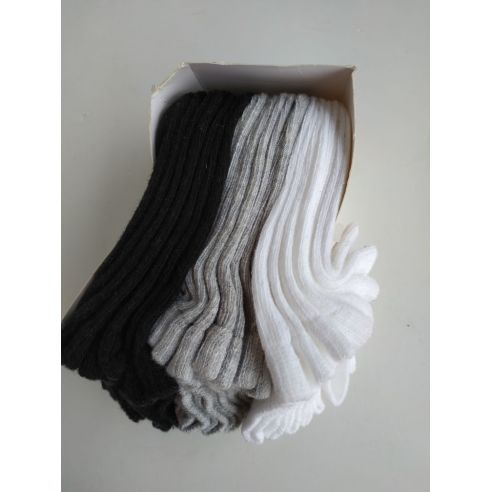 Kuniboo socks black and white gray 12pcs Size 19/22 buy in online store