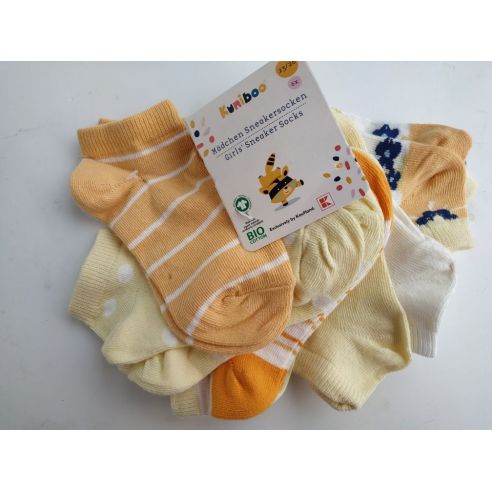 Socks Kuniboo Orange 6pcs Size 27/30 buy in online store