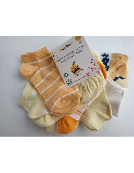 Socks Kuniboo Orange 6pcs Size 27/30 buy in online store