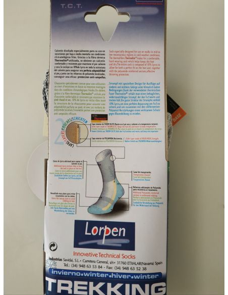 Termones Lorpen TCT Trekking - Size 39-44 buy in online store