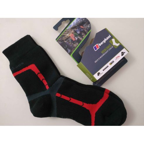 Tronoscale Berghaus Men's Hiking Midweight Crew Sock - Size 39-43 buy in online store