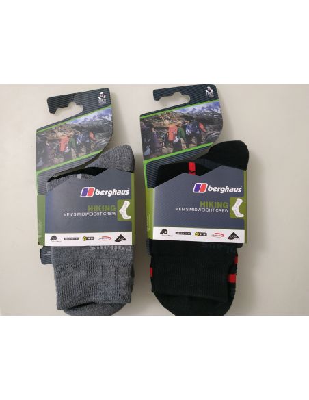Tronoscale Berghaus Men's Hiking Midweight Crew Sock - Size 39-43 buy in online store Tronoscale Berghaus Men's Hiking Midweight Crew Sock - Size 39-43 buy in online store