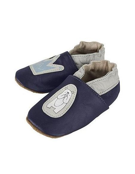Leather booties Lupilu Blue Bear - Size 16/17 buy in online store