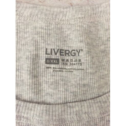 Cotton Mens T-shirt Liverge (Germany) - Size 3XL, Gray buy in online store
