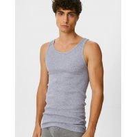 Cotton Men's T-shirt C & A (Germany) - Size L, Gray buy in online store