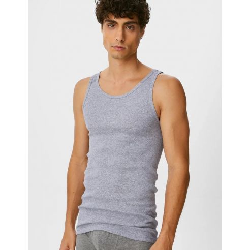 Cotton Men's T-shirt C & A (Germany) - Size L, Gray buy in online store