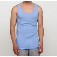 Cotton Men's C & A T-shirt (Germany) - 3XL Blue Size buy in online store 2