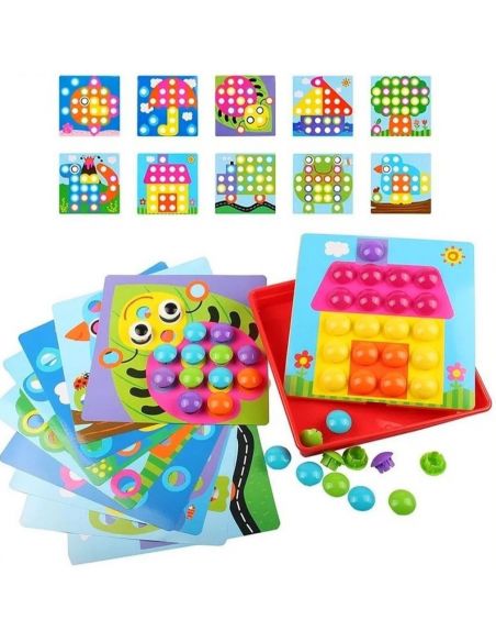 Color Mosaic Button Idea with Cardboard Distrants buy in online store Color Mosaic Button Idea with Cardboard Distrants buy in online store