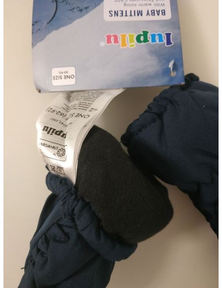 Lupilu mittens with polar insulation Thinsulate without finger dark blue size 62-92 buy in online store