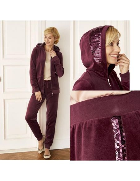 Velor Suit Esmara - Red S (36/38) buy in online store Velor Suit Esmara - Red S (36/38) buy in online store