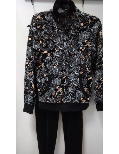 Velor Suit Esmara - Flowers M buy in online store Velor Suit Esmara - Flowers M buy in online store