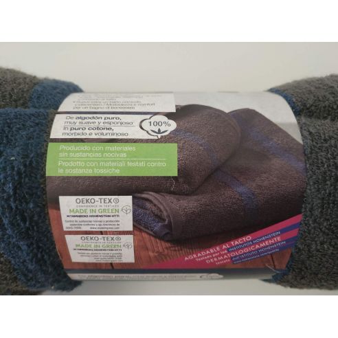 Miomare 50x100cm Hand Towels - 2pcs (Striped) buy in online store