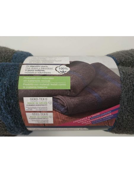 Miomare 50x100cm Hand Towels - 2pcs (Striped) buy in online store