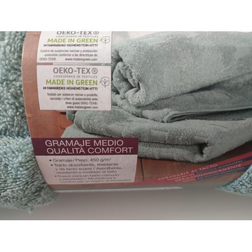 Miomare 50x100cm Hand Towels - 2pcs (Green) buy in online store