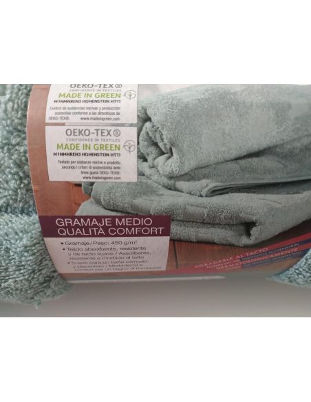 Miomare 50x100cm Hand Towels - 2pcs (Green) buy in online store