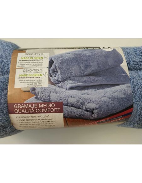 Miomare 50x100cm Hand Towels - 2pcs (Blue) buy in online store