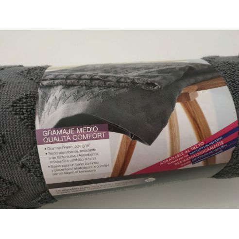 Towel Bath Miomare 70x140cm - 1pc (gray zigzag) buy in online store