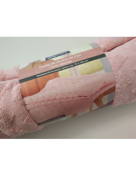 Towel Bath Miomare 70x140cm - 1pc (Pink Zigzag) buy in online store