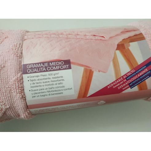 Towel Bath Miomare 70x140cm - 1pc (Pink Zigzag) buy in online store