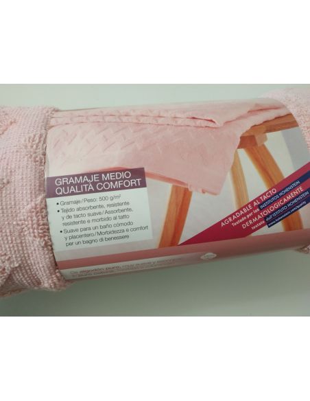 Towel Bath Miomare 70x140cm - 1pc (Pink Zigzag) buy in online store