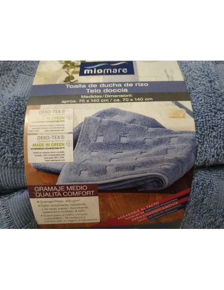 Towel Bath Miomare 70x140cm - 1pc (Blue) buy in online store