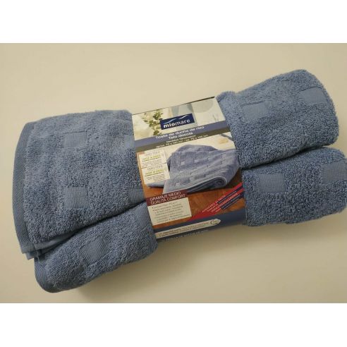 Towel Bath Miomare 70x140cm - 1pc (Blue) buy in online store